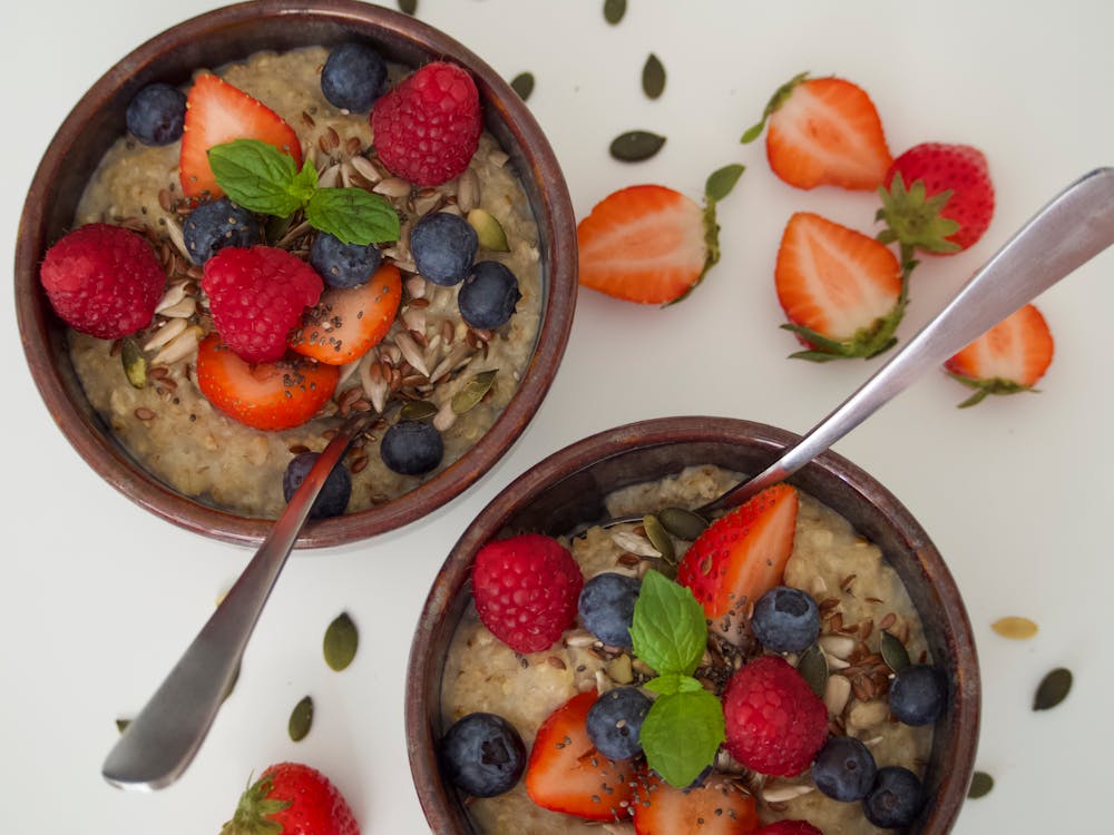 Fresh Fruit Smoothie Bowls for Breakfast